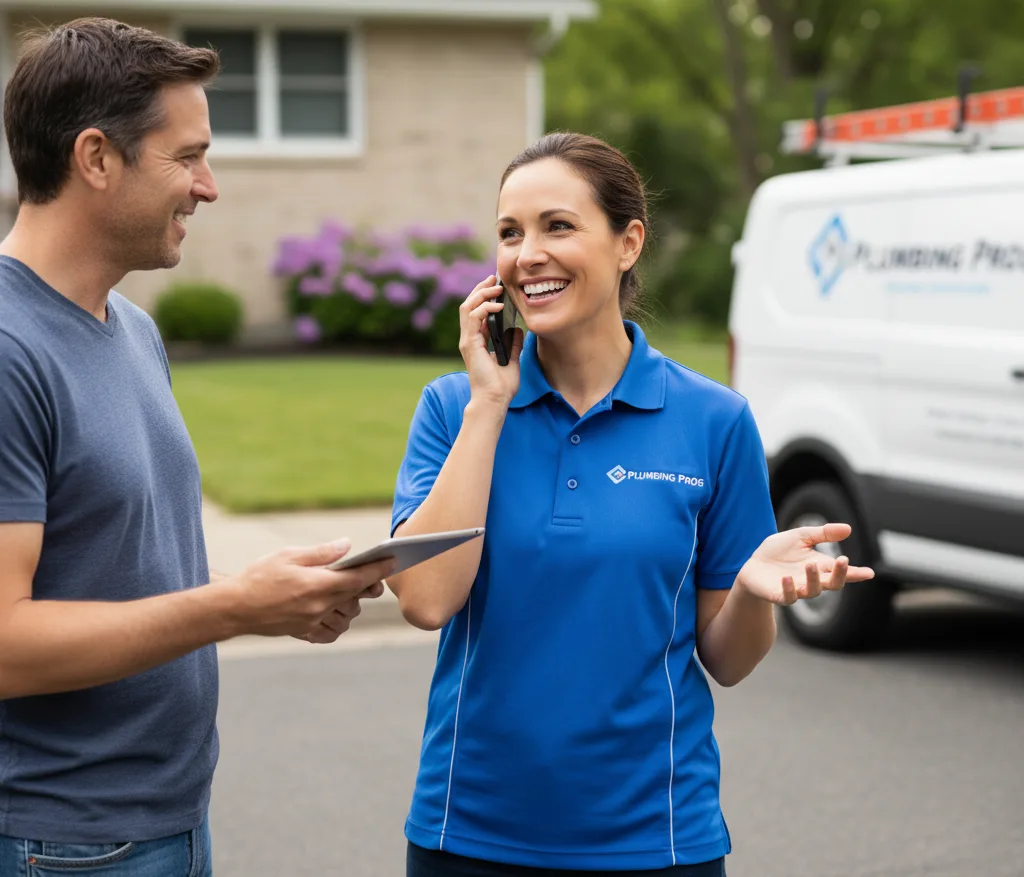 Grant Plumbing customer support in Johnson Creek